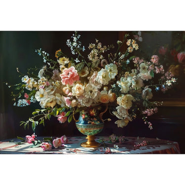 Still Life with Flowers Canvas